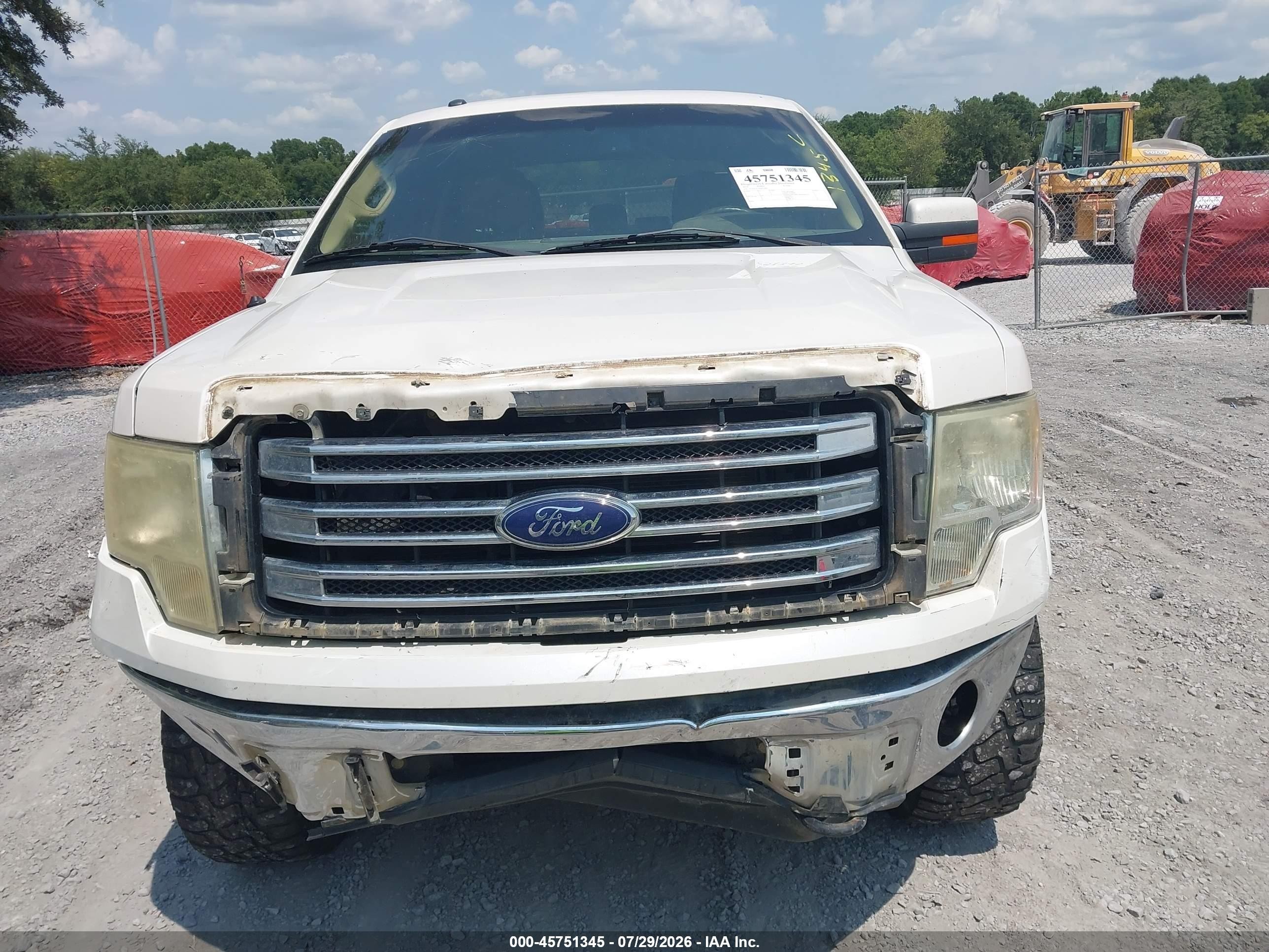 2014 Ford F-150 Lariat White vin: 1FTFW1ET0EKF32863