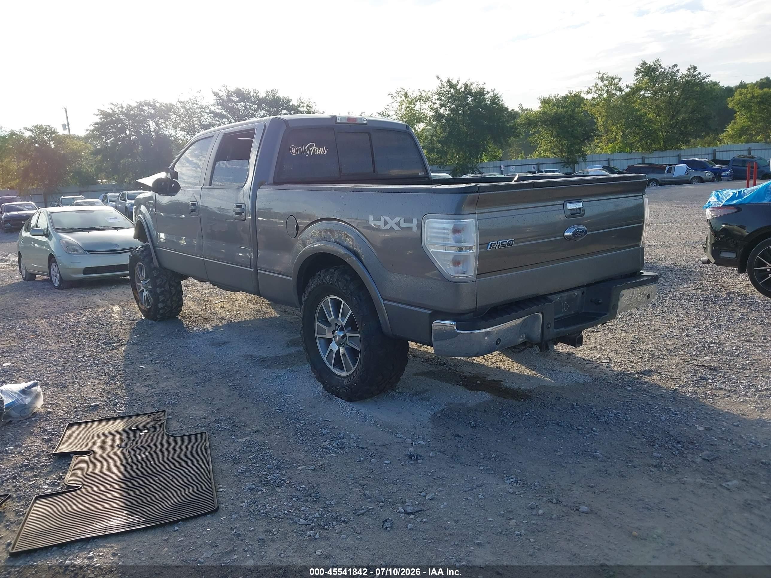 2014 Ford F-150 Fx4/king Ranch/lariat/limited/platinum/xl/xlt Серый vin: 1FTFW1ET0EKF63899