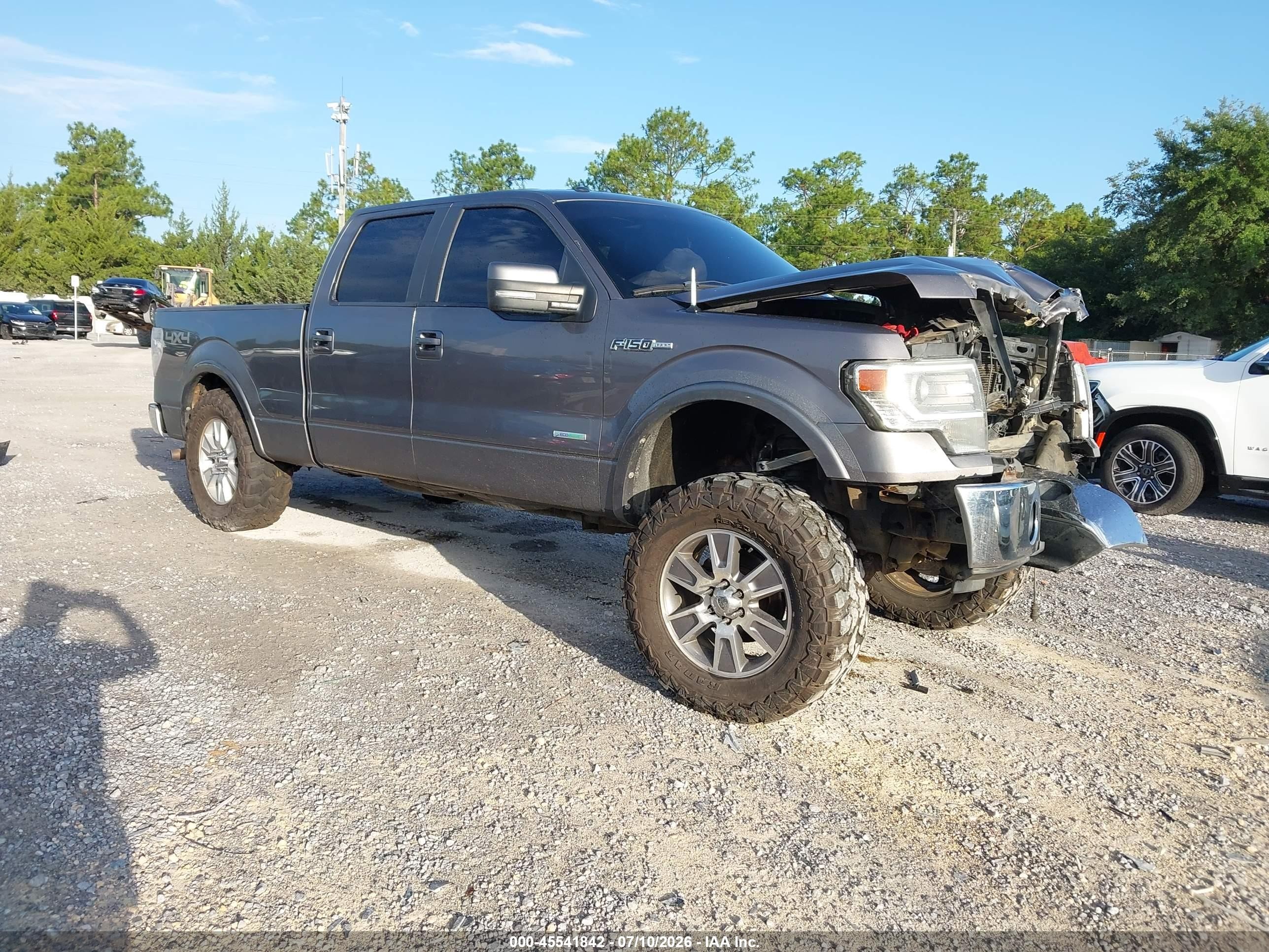 2014 Ford F-150 Fx4/king Ranch/lariat/limited/platinum/xl/xlt Gray vin: 1FTFW1ET0EKF63899