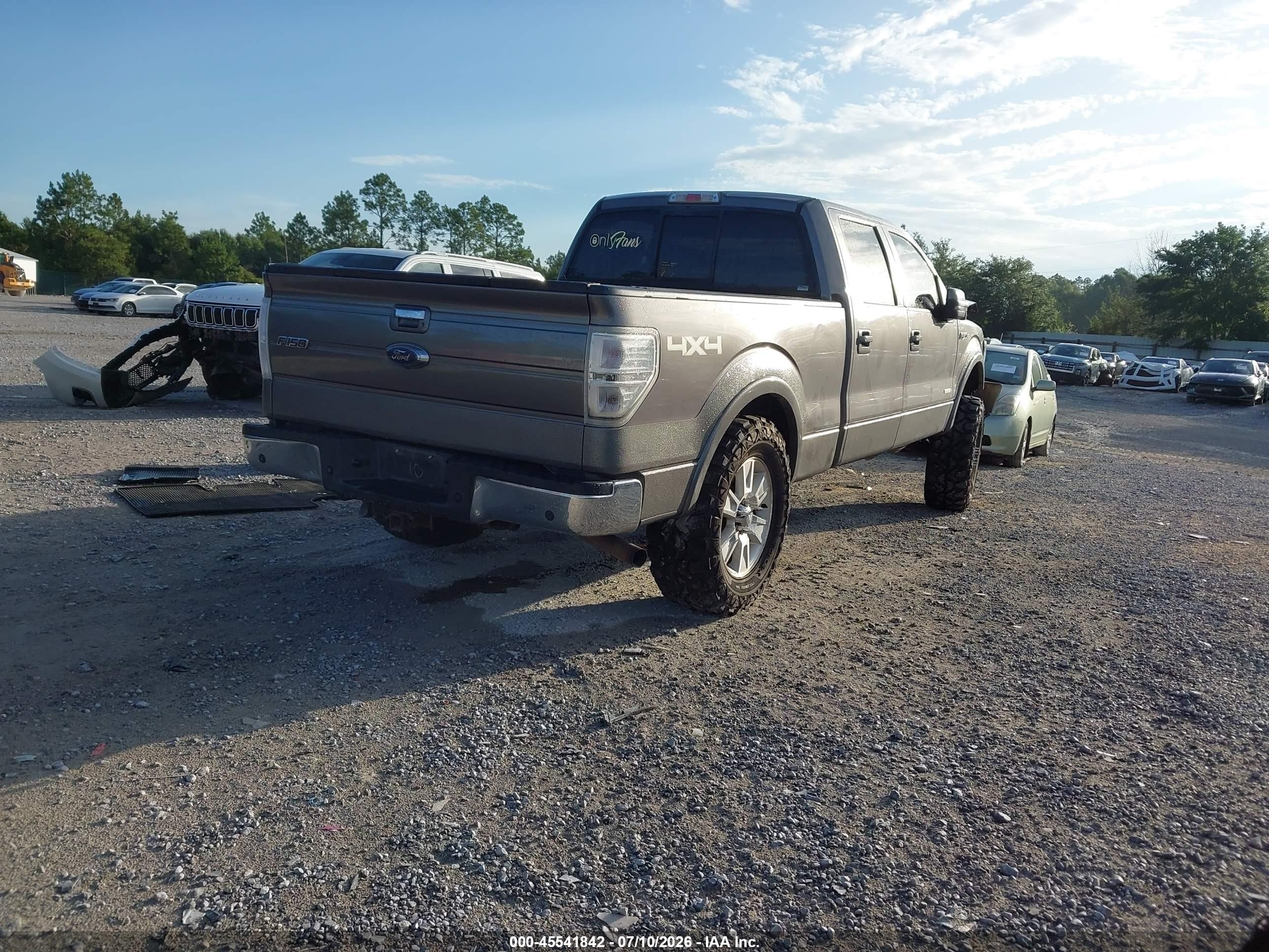 2014 Ford F-150 Fx4/king Ranch/lariat/limited/platinum/xl/xlt Серый vin: 1FTFW1ET0EKF63899