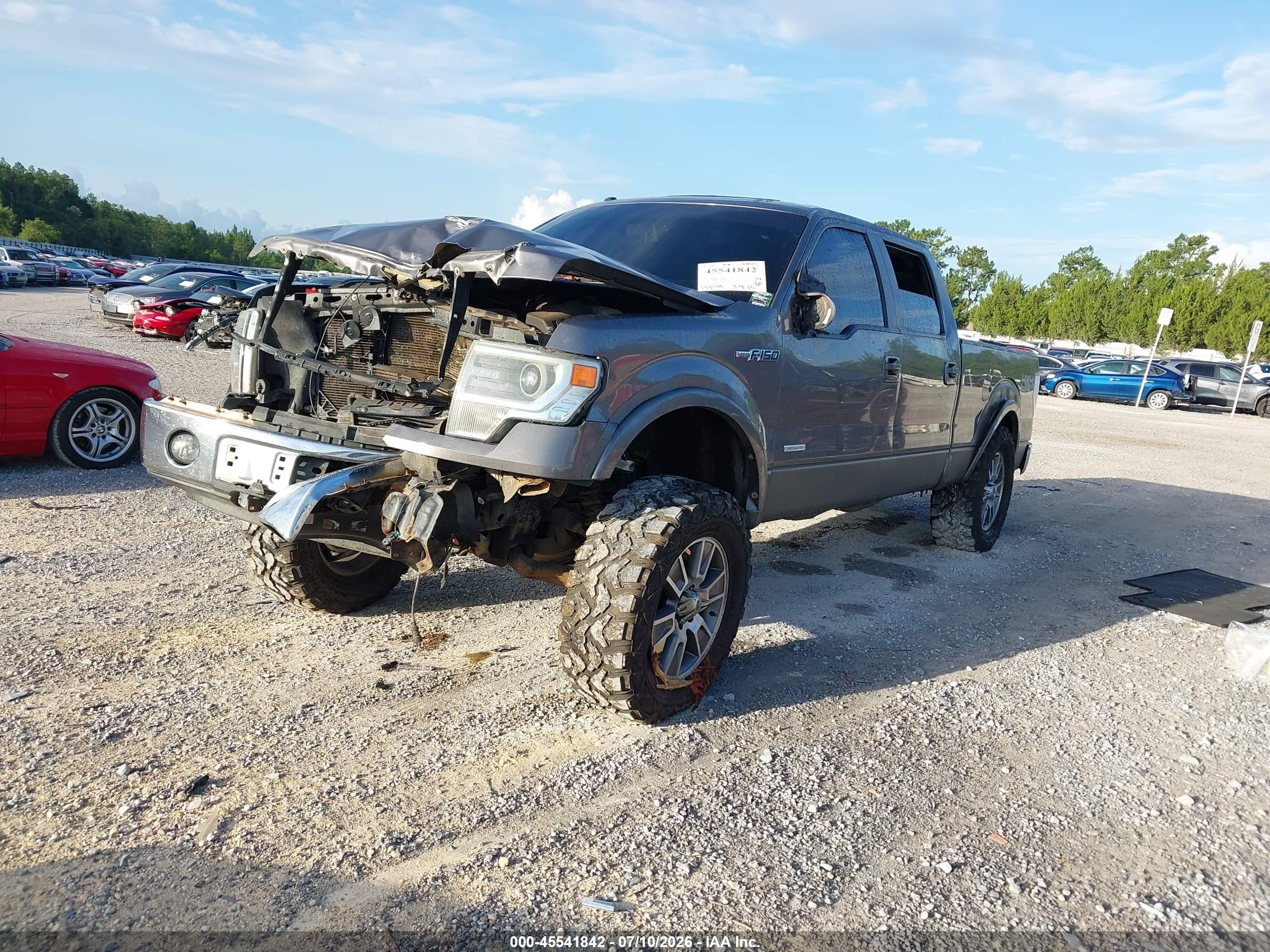 2014 Ford F-150 Fx4/king Ranch/lariat/limited/platinum/xl/xlt Серый vin: 1FTFW1ET0EKF63899