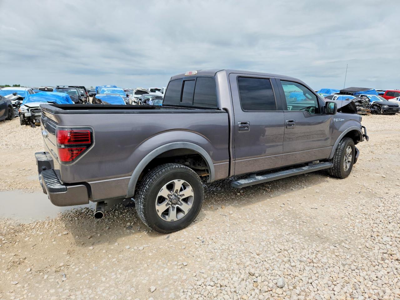 2014 Ford F150 Supercrew Серый vin: 1FTFW1ET0EKG32896