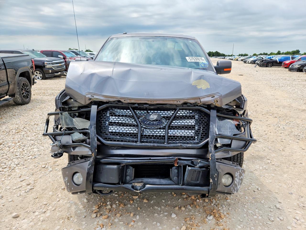 2014 Ford F150 Supercrew Серый vin: 1FTFW1ET0EKG32896