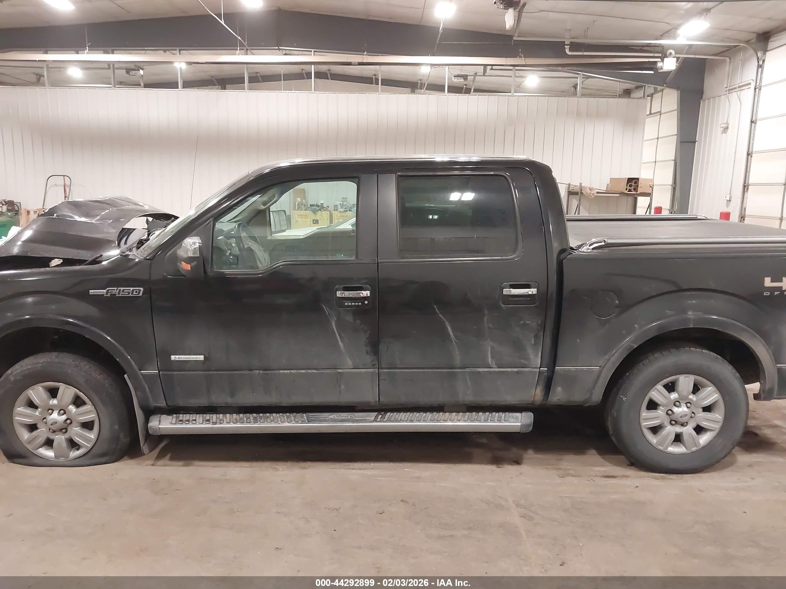 2011 Ford F-150 Lariat Черный vin: 1FTFW1ET1BFA64694