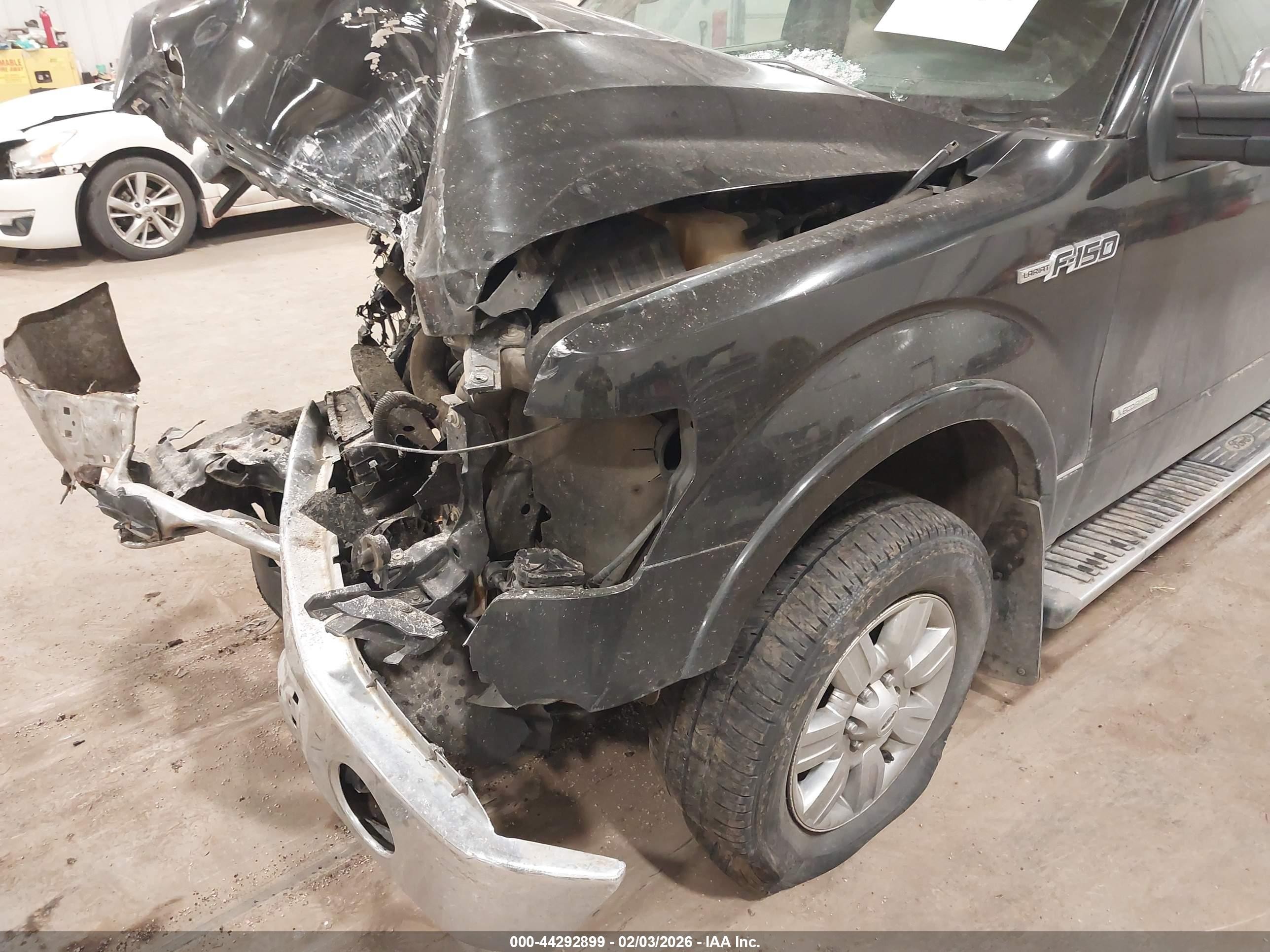 2011 Ford F-150 Lariat Черный vin: 1FTFW1ET1BFA64694