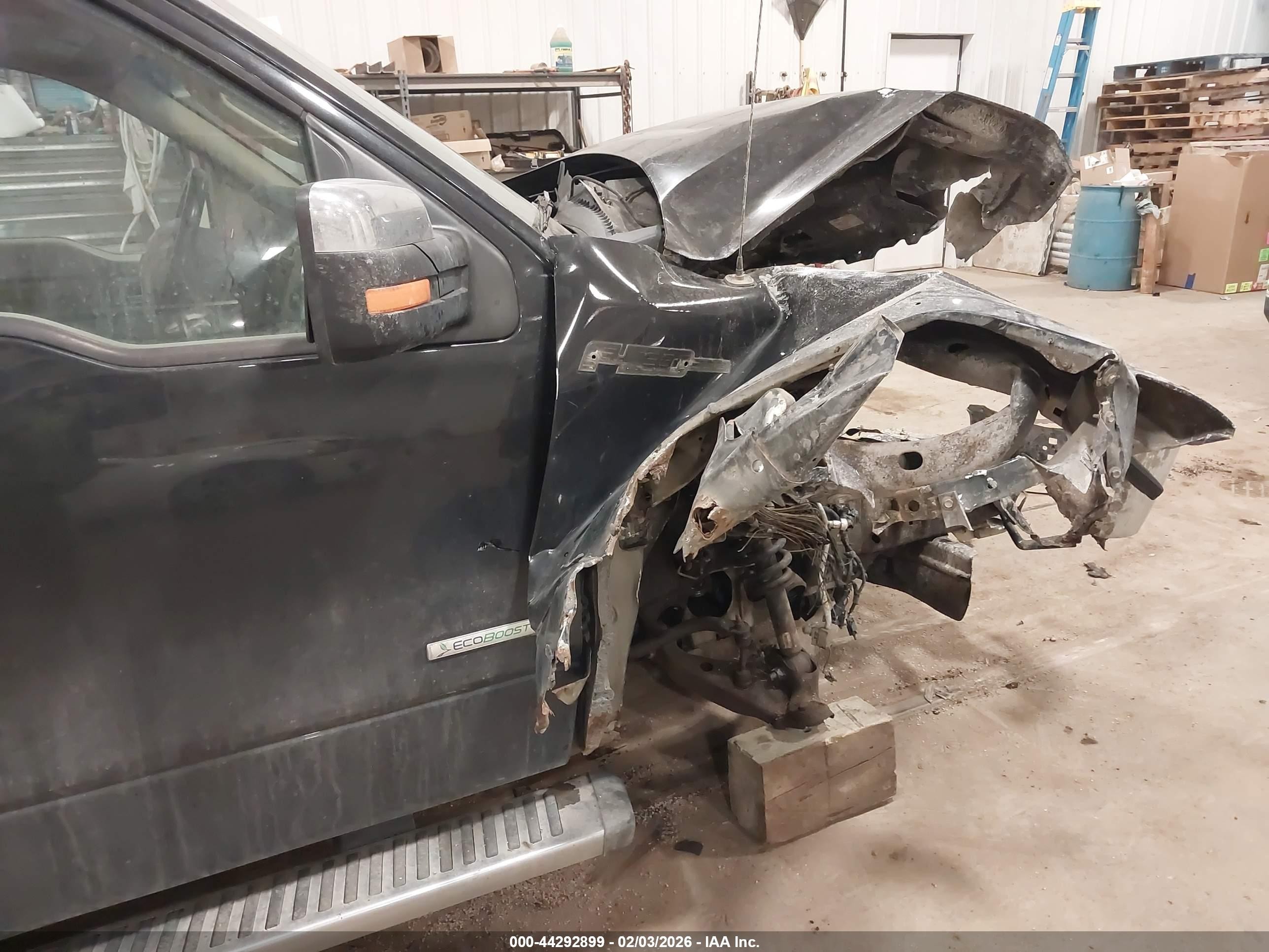 2011 Ford F-150 Lariat Черный vin: 1FTFW1ET1BFA64694