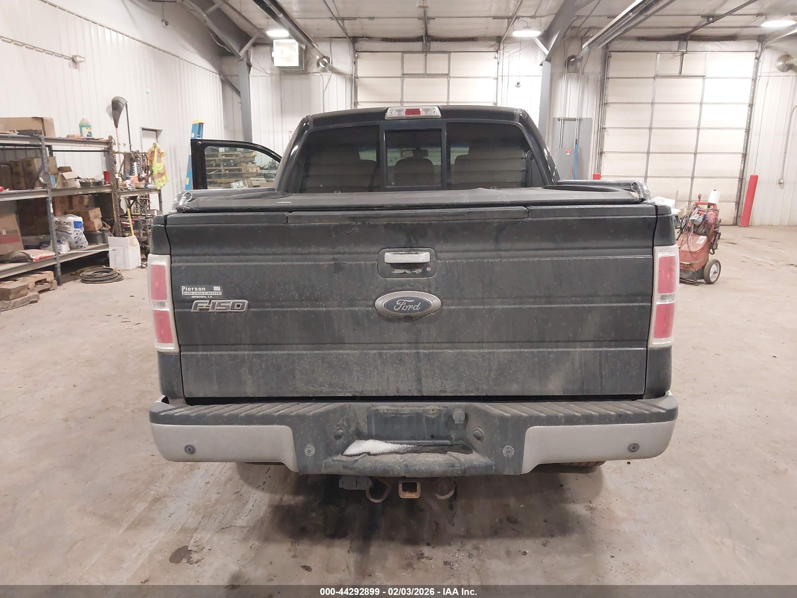 2011 Ford F-150 Lariat Черный vin: 1FTFW1ET1BFA64694
