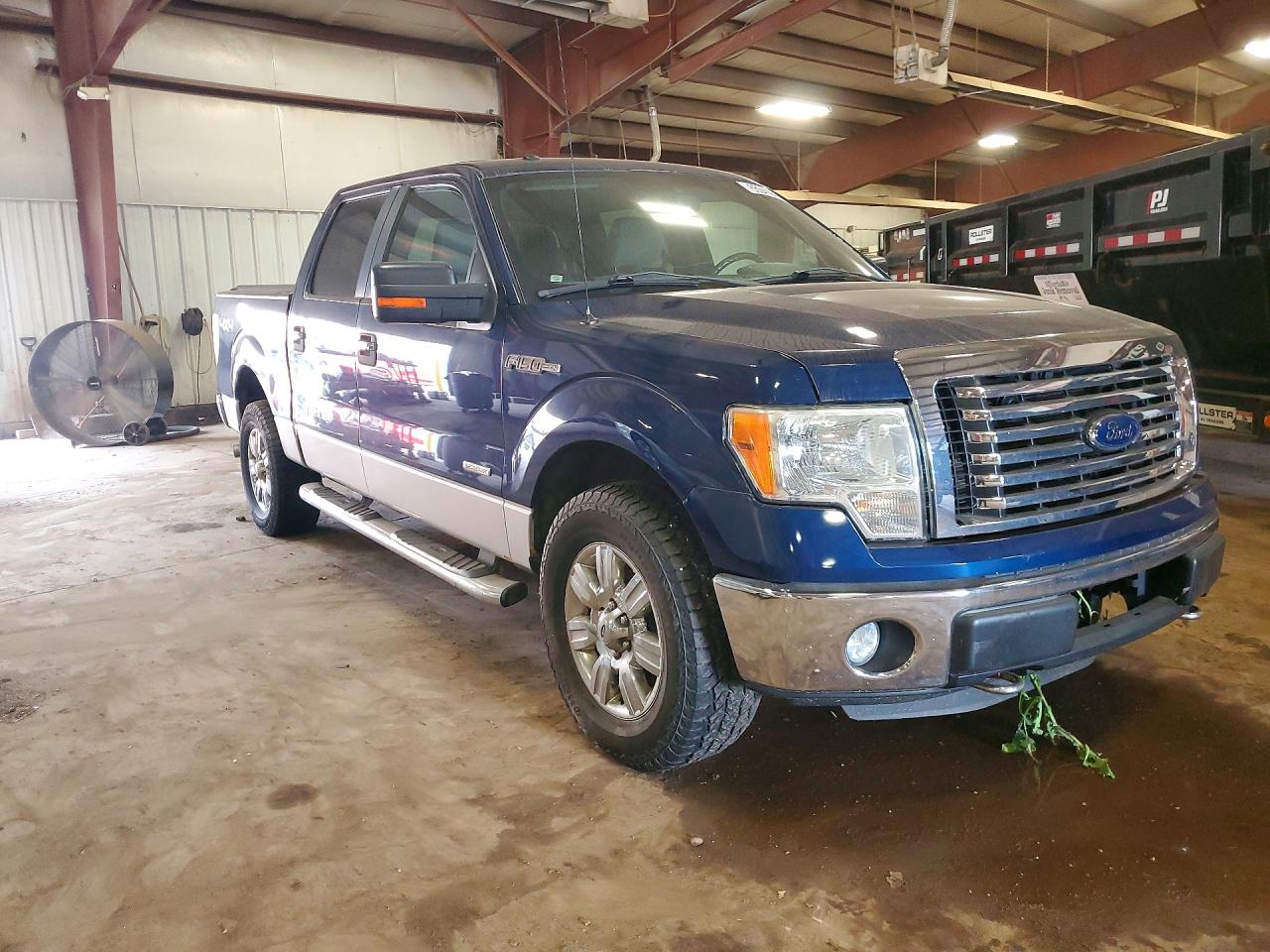 2011 Ford F150 Supercrew Синий vin: 1FTFW1ET1BFA93435