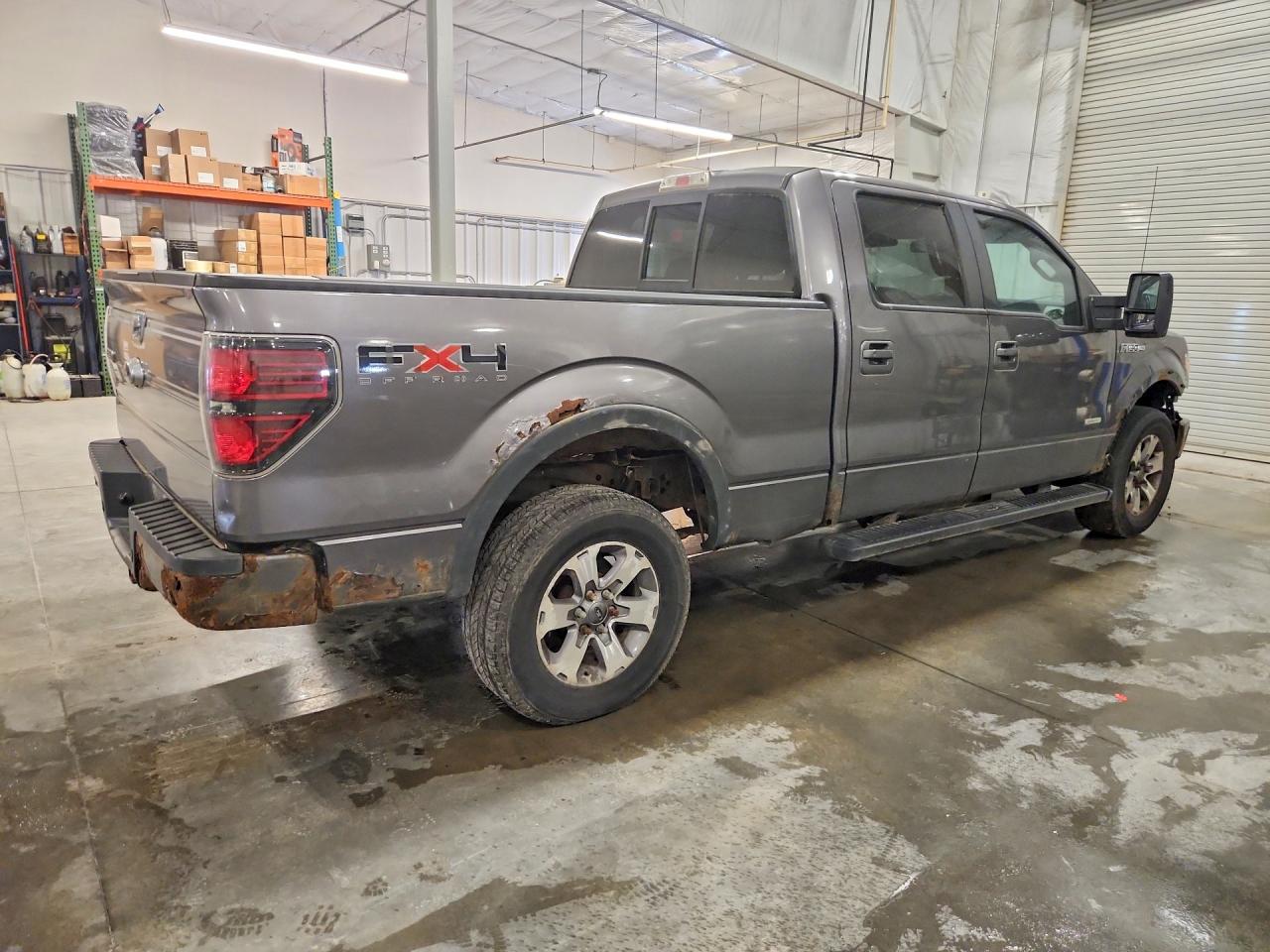 2011 Ford F150 Supercrew Gray vin: 1FTFW1ET1BFB61815