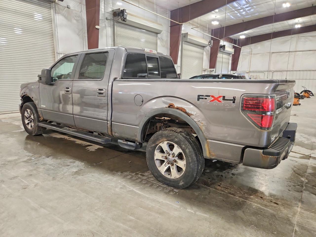 2011 Ford F150 Supercrew Gray vin: 1FTFW1ET1BFB61815