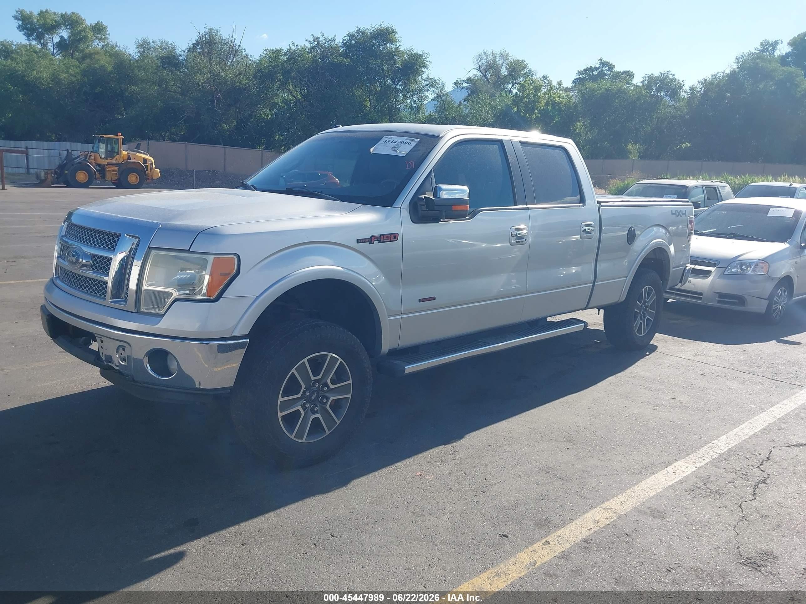 2011 Ford F-150 Fx4/king Ranch/lariat/platinum/xlt Silver vin: 1FTFW1ET1BFB84222
