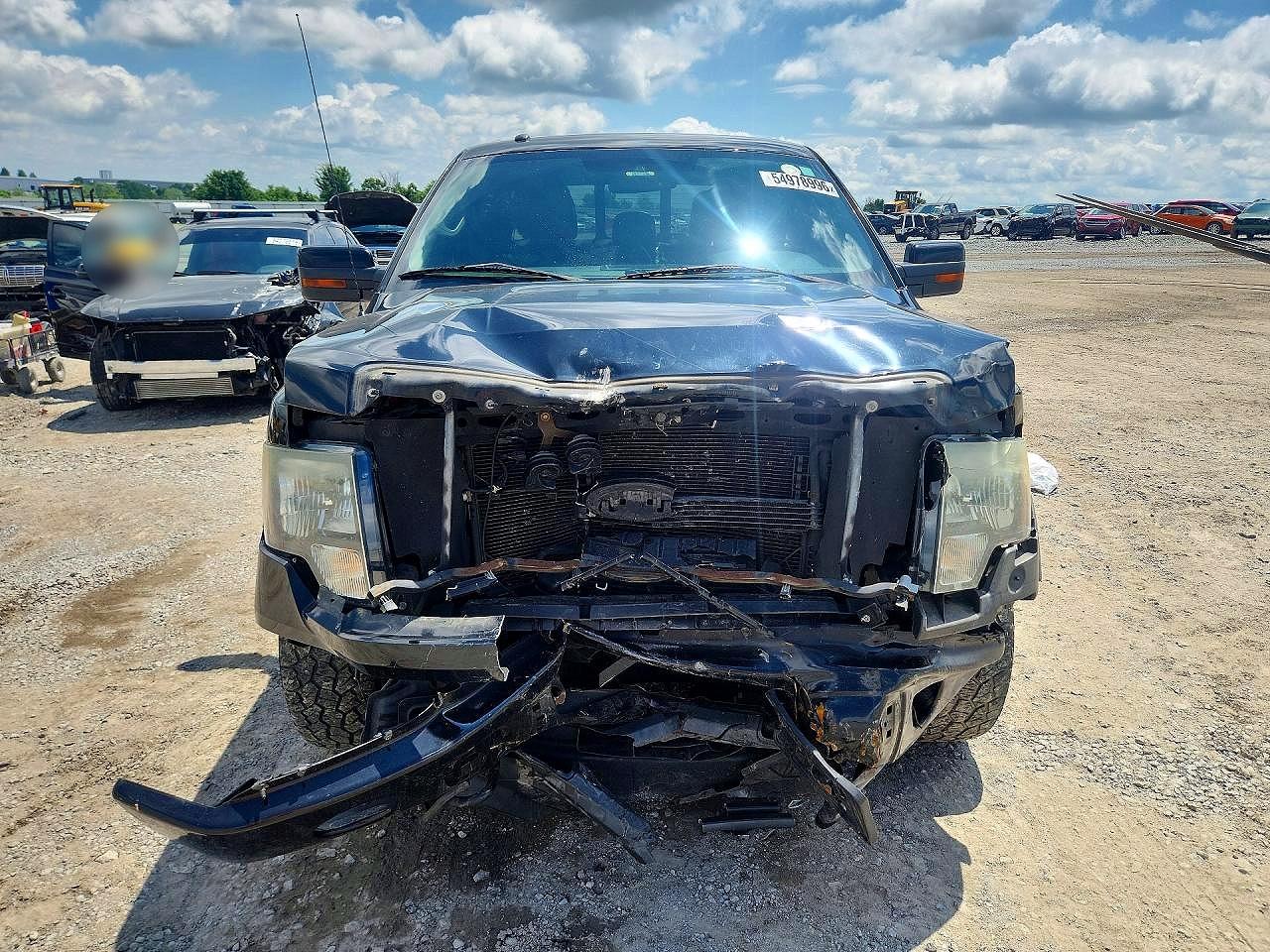 2011 Ford F150 Supercrew Black vin: 1FTFW1ET1BFC01455