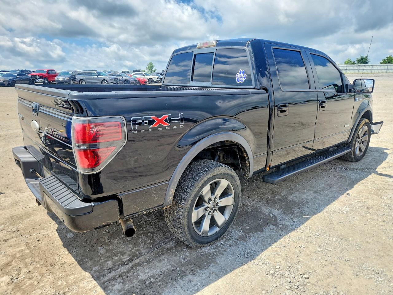 2011 Ford F150 Supercrew Black vin: 1FTFW1ET1BFC01455