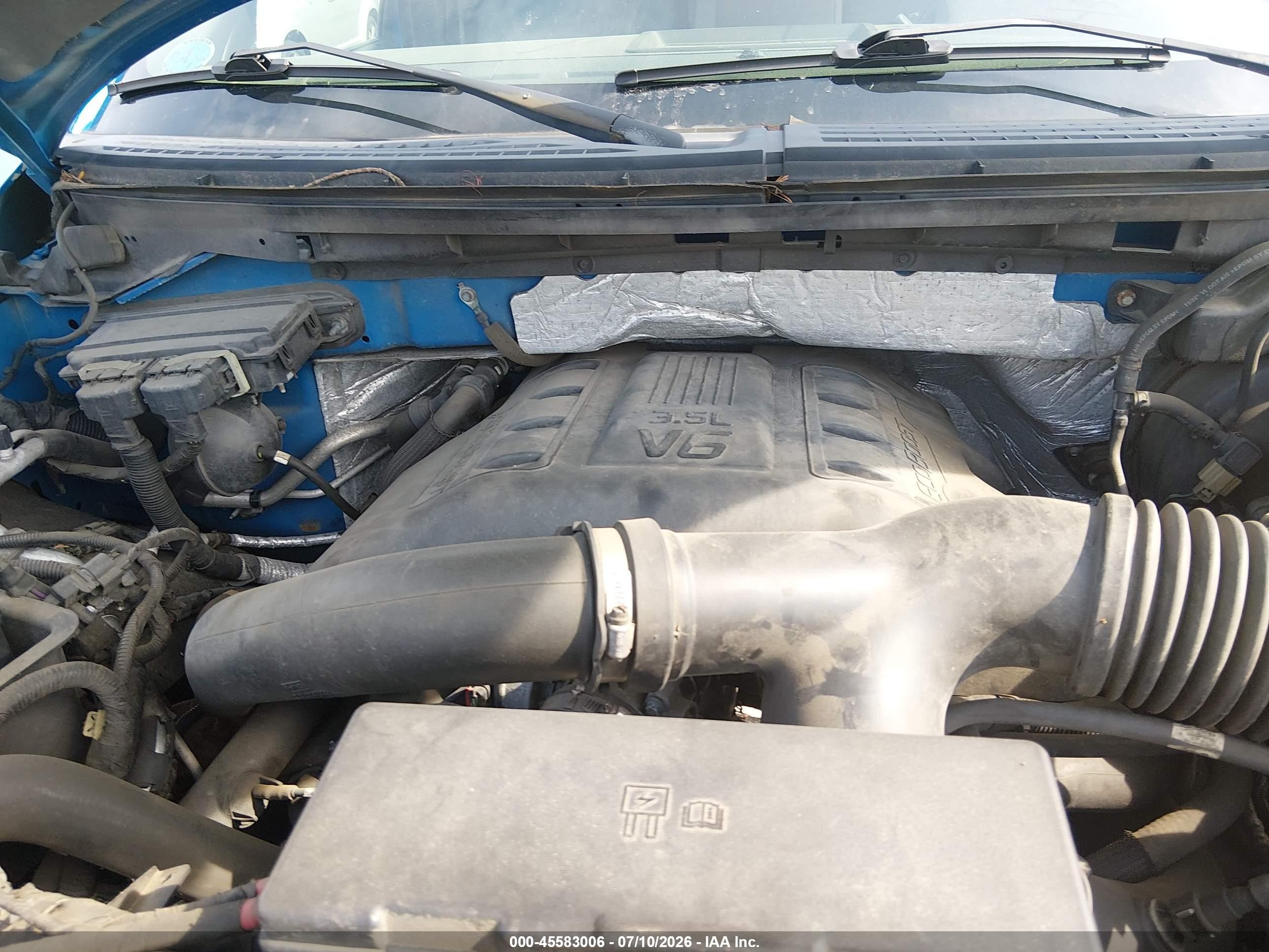 2011 Ford F-150 Xlt Blue vin: 1FTFW1ET1BFC10883