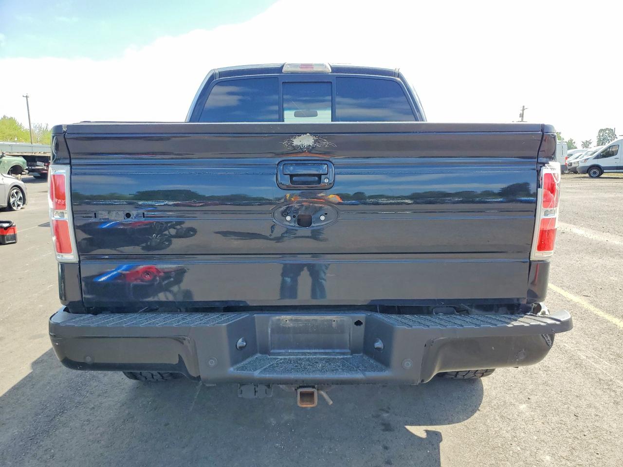 2011 Ford F150 Supercrew Black vin: 1FTFW1ET1BFC35489