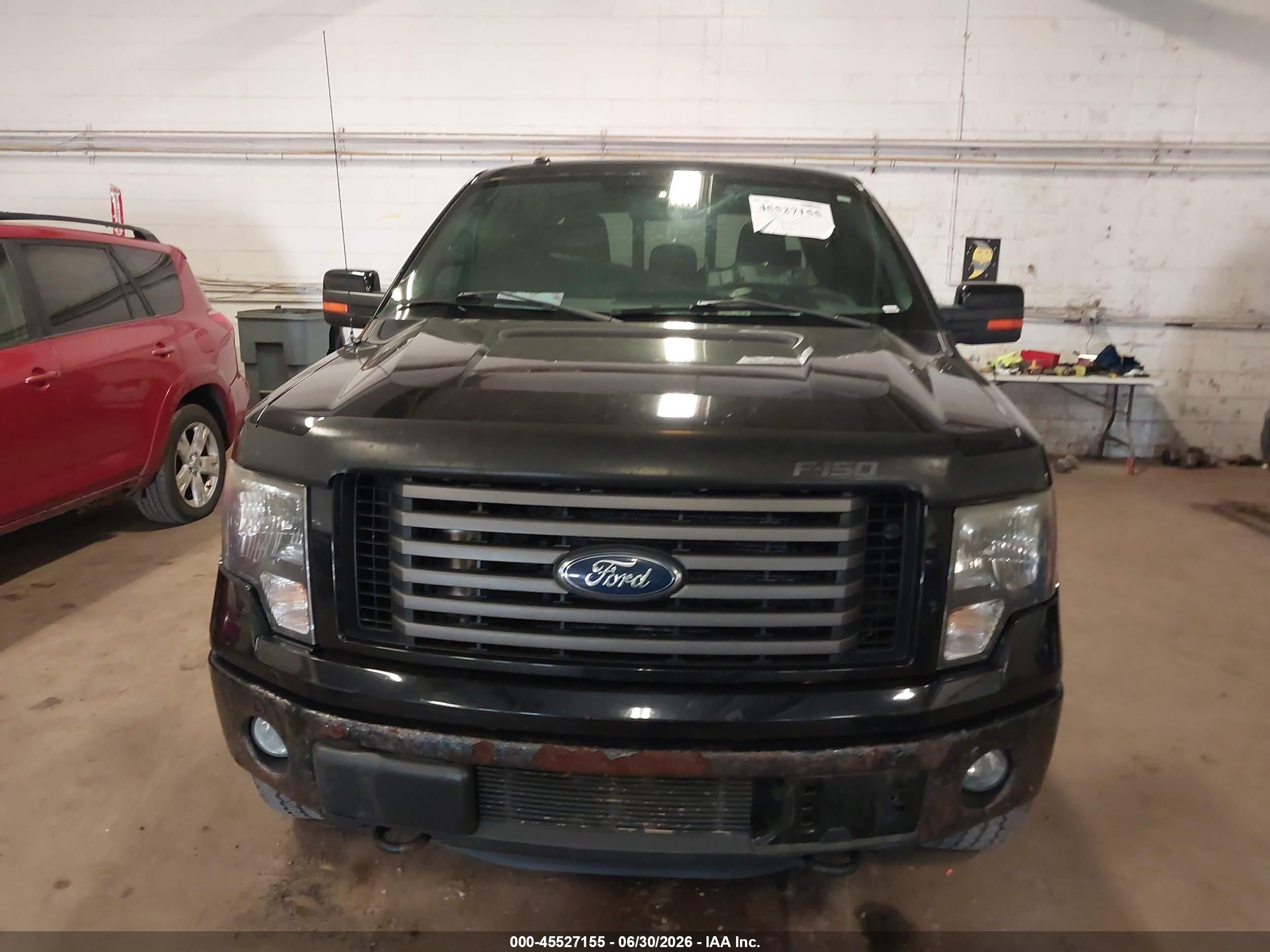2011 Ford F-150 Fx4/king Ranch/lariat/platinum/xlt Black vin: 1FTFW1ET1BFC67133