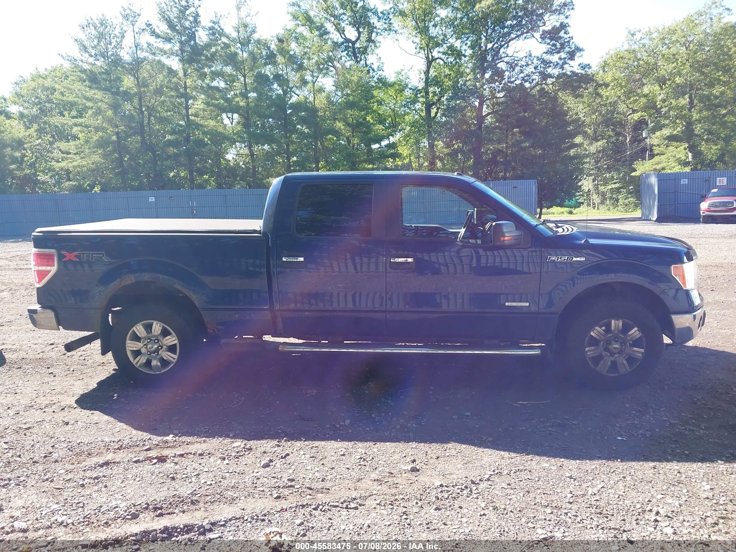 2011 Ford F-150 Xlt Синий vin: 1FTFW1ET1BFC96406