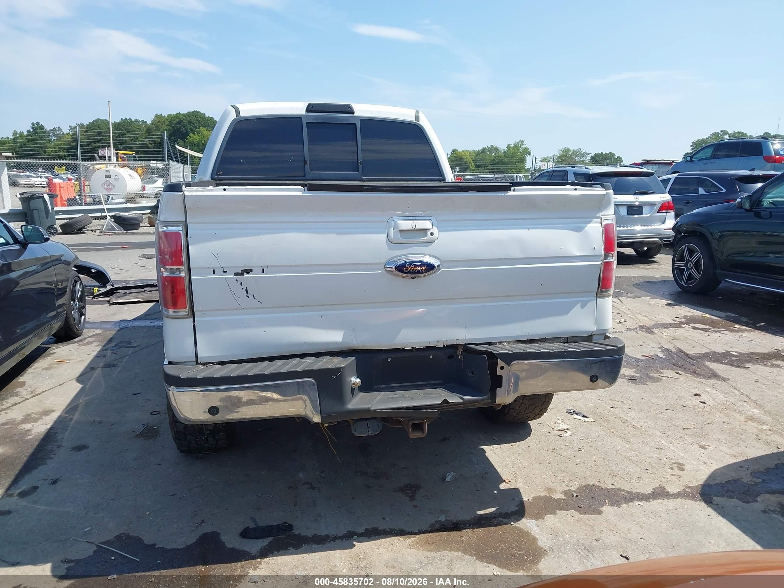 2011 Ford F-150 Lariat Белый vin: 1FTFW1ET1BFD12829