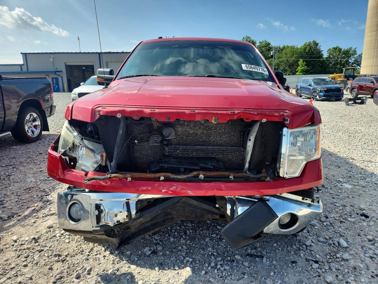 2011 Ford F150 Supercrew Red vin: 1FTFW1ET1BFD26407