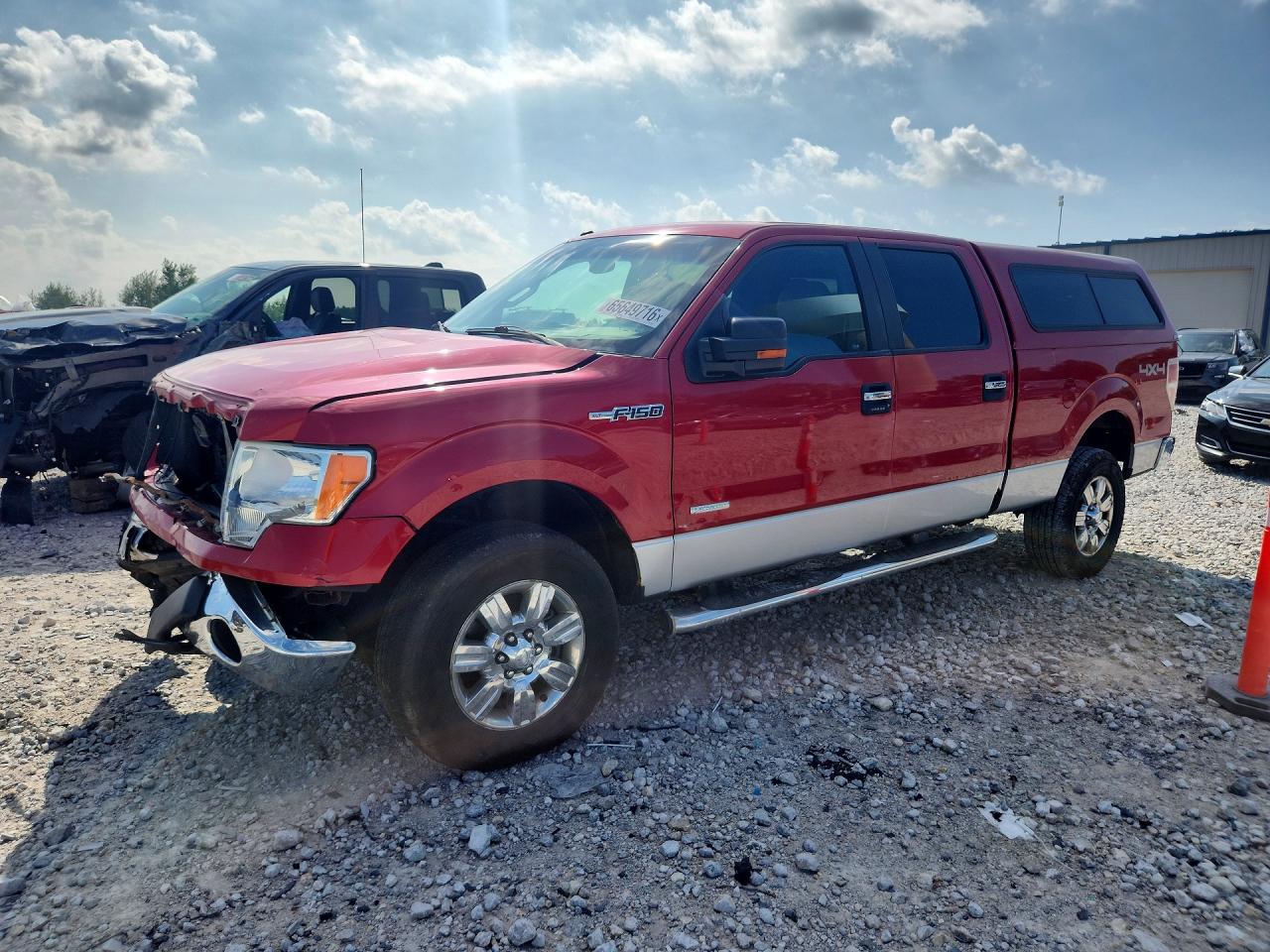 2011 Ford F150 Supercrew Red vin: 1FTFW1ET1BFD26407