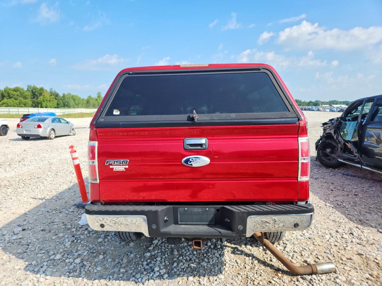 2011 Ford F150 Supercrew Red vin: 1FTFW1ET1BFD26407
