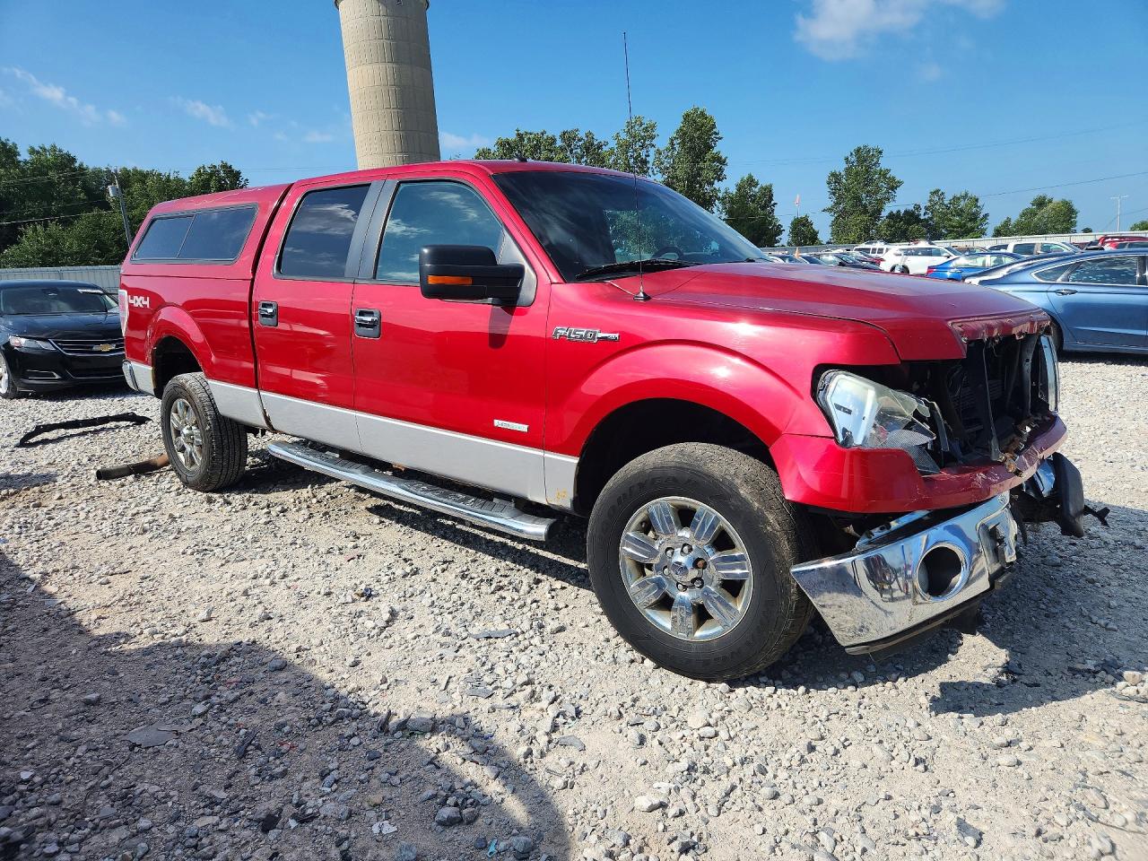 2011 Ford F150 Supercrew Red vin: 1FTFW1ET1BFD26407