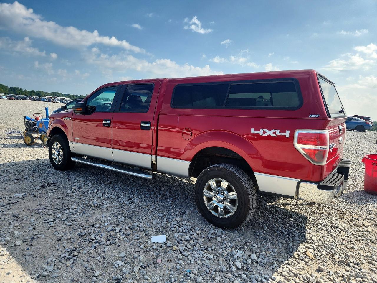 2011 Ford F150 Supercrew Red vin: 1FTFW1ET1BFD26407