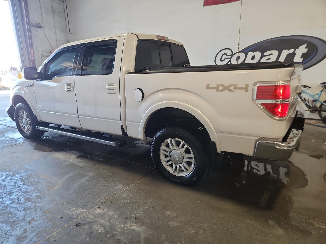 2011 Ford F150 Supercrew White vin: 1FTFW1ET1BFD39383 Damage: Left Qtr Panel, Multiple Scratches Heavy, 3