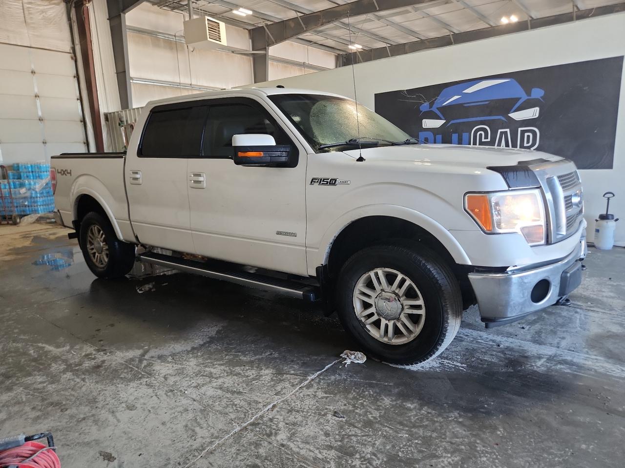 2011 Ford F150 Supercrew White vin: 1FTFW1ET1BFD39383 Damage: Right Front Door, Multiple Scratches Heavy, 2