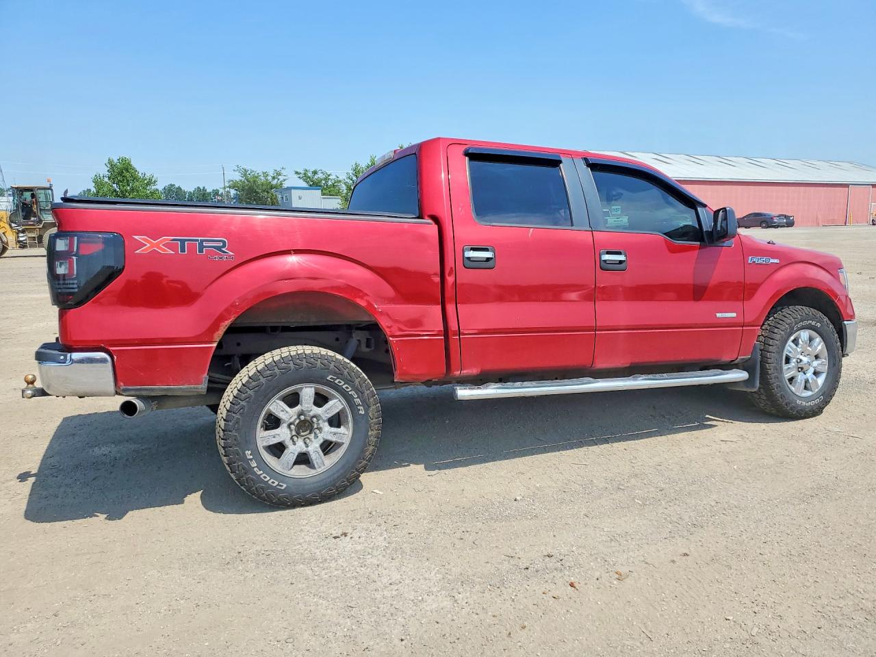 2011 Ford F150 Supercrew Red vin: 1FTFW1ET1BKD61603