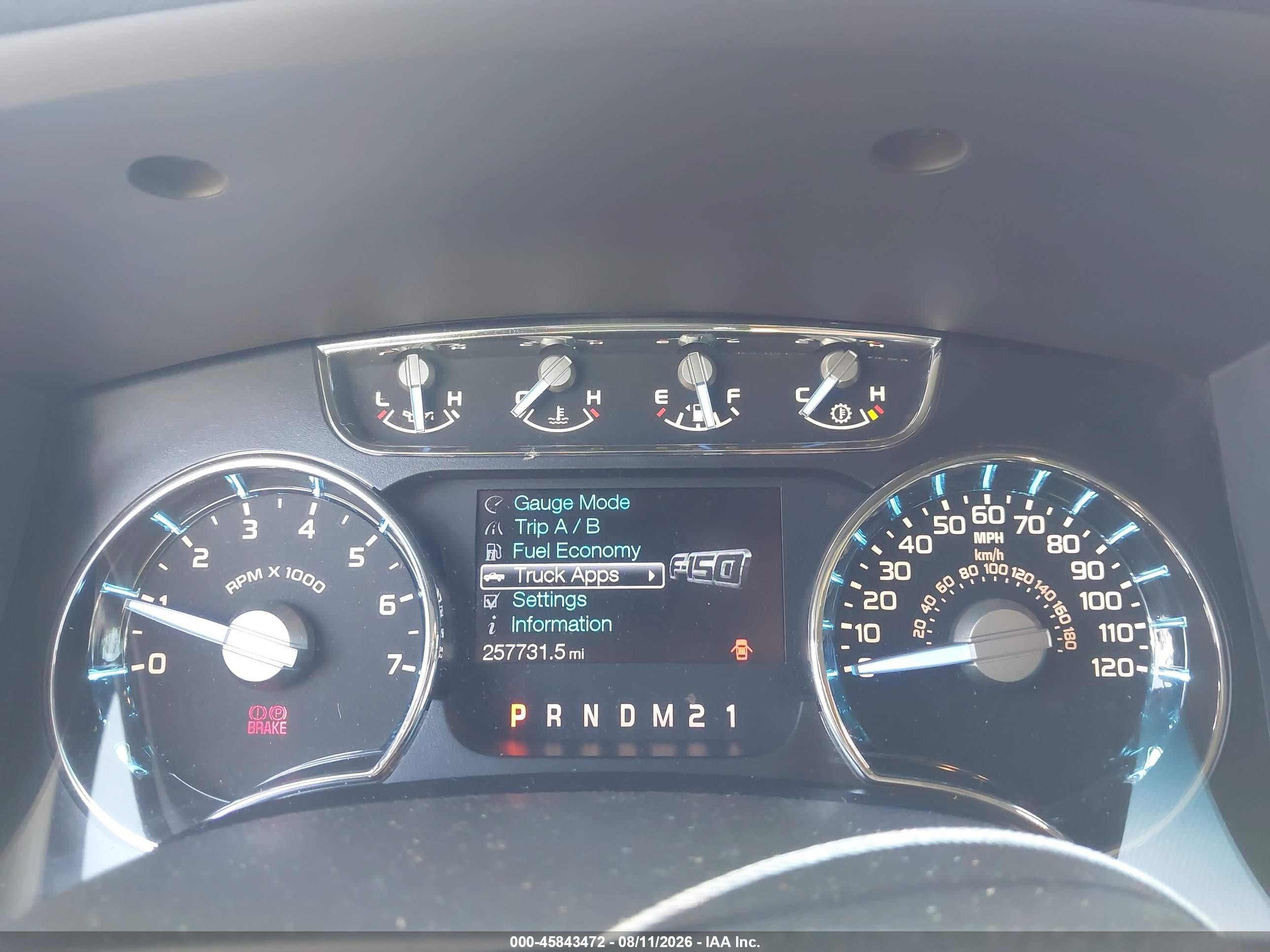 2011 Ford F-150 Lariat Gray vin: 1FTFW1ET1BKE18673