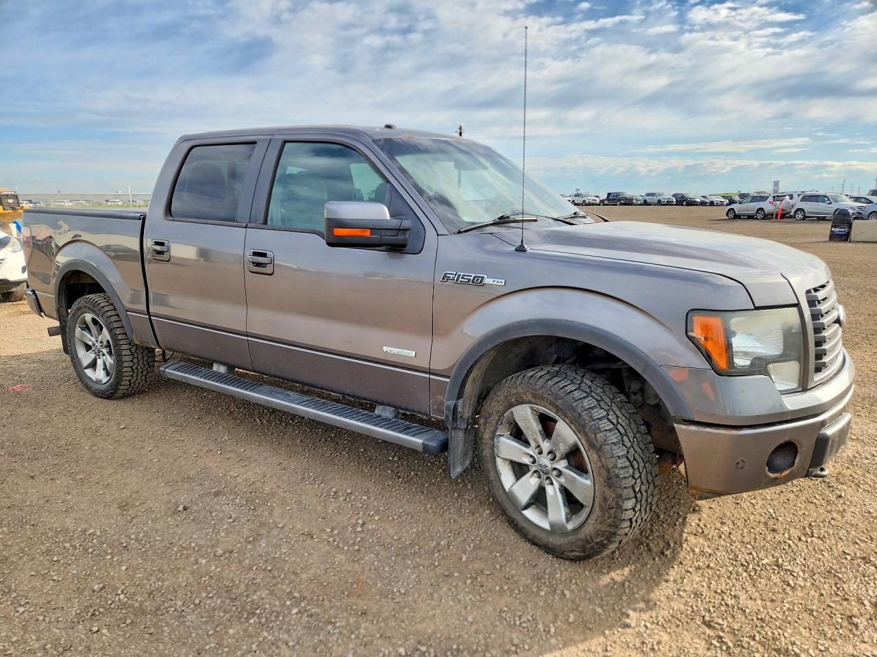 2012 Ford F150 Supercrew Серый vin: 1FTFW1ET1CFA07204
