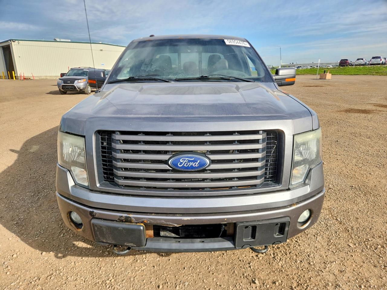 2012 Ford F150 Supercrew Серый vin: 1FTFW1ET1CFA07204