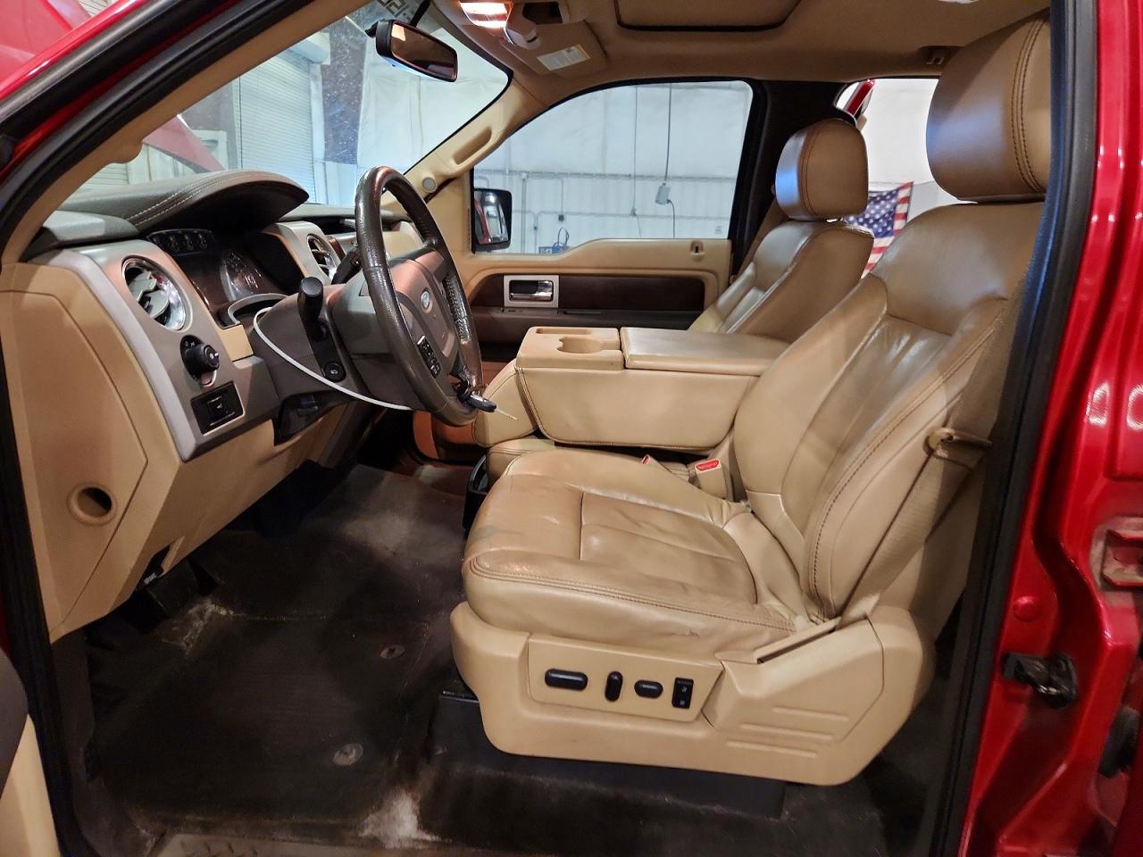 2012 Ford F150 Supercrew Красный vin: 1FTFW1ET1CFA43975