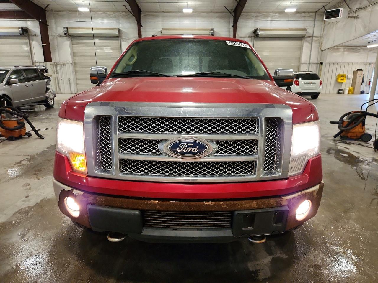 2012 Ford F150 Supercrew Красный vin: 1FTFW1ET1CFA43975
