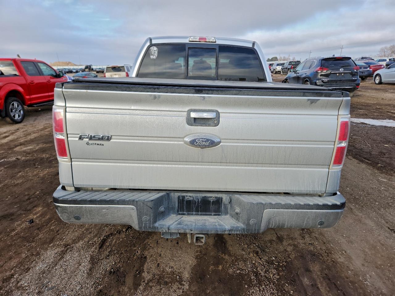 2012 Ford F150 Supercrew Silver vin: 1FTFW1ET1CFA57911