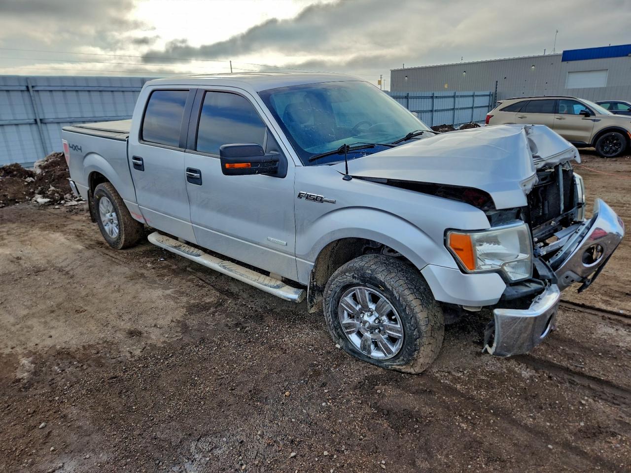 2012 Ford F150 Supercrew Silver vin: 1FTFW1ET1CFA57911