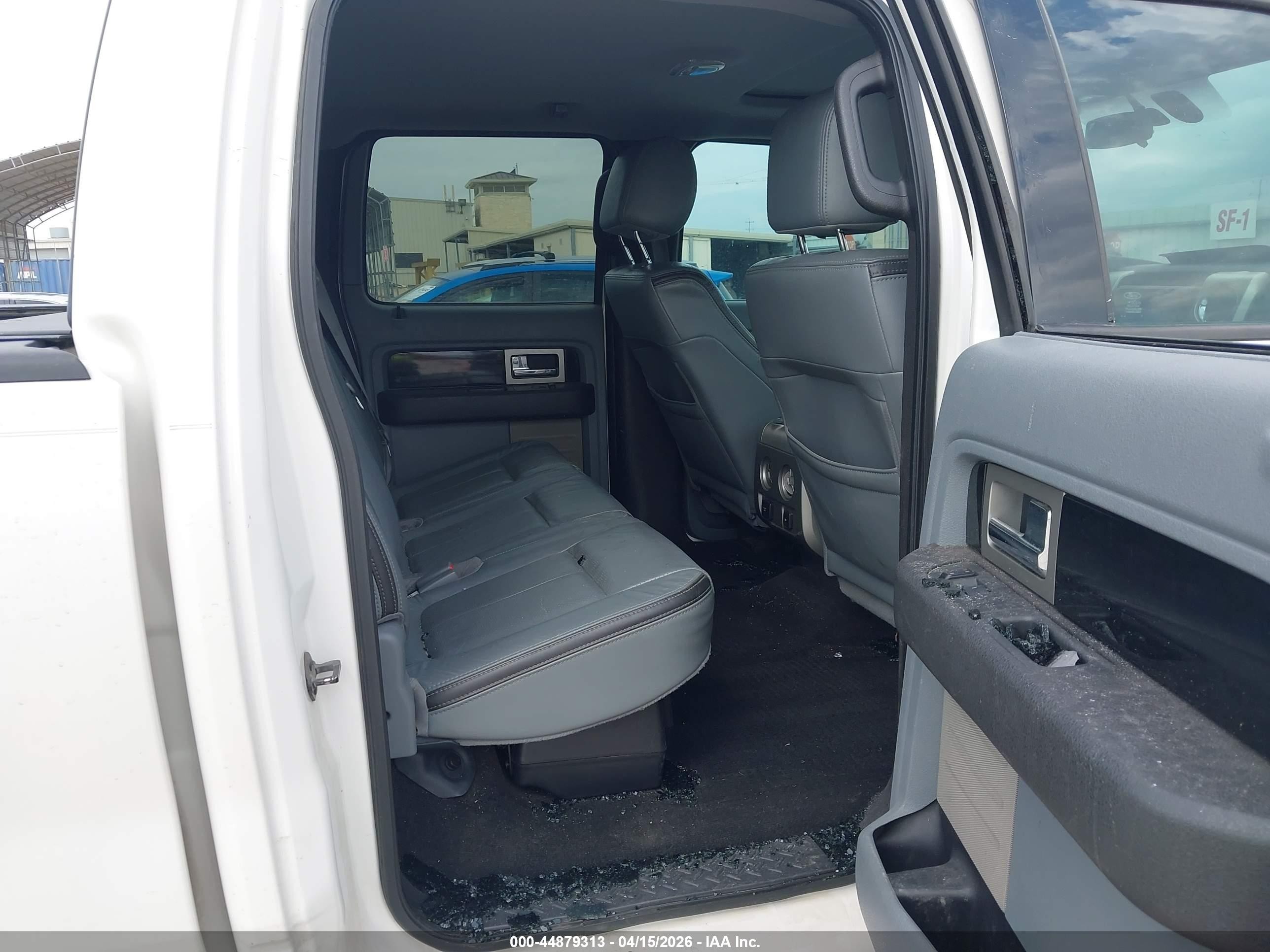 2012 Ford F-150 Platinum White vin: 1FTFW1ET1CFA70187