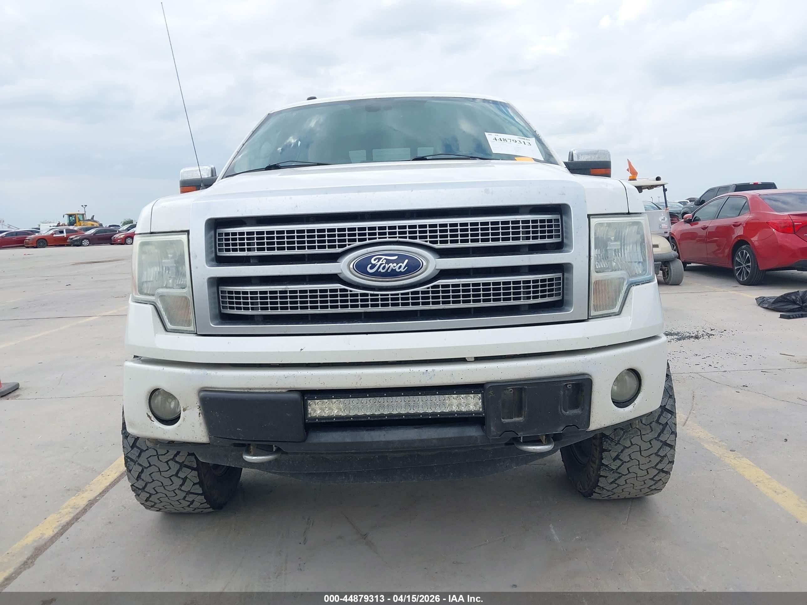 2012 Ford F-150 Platinum White vin: 1FTFW1ET1CFA70187