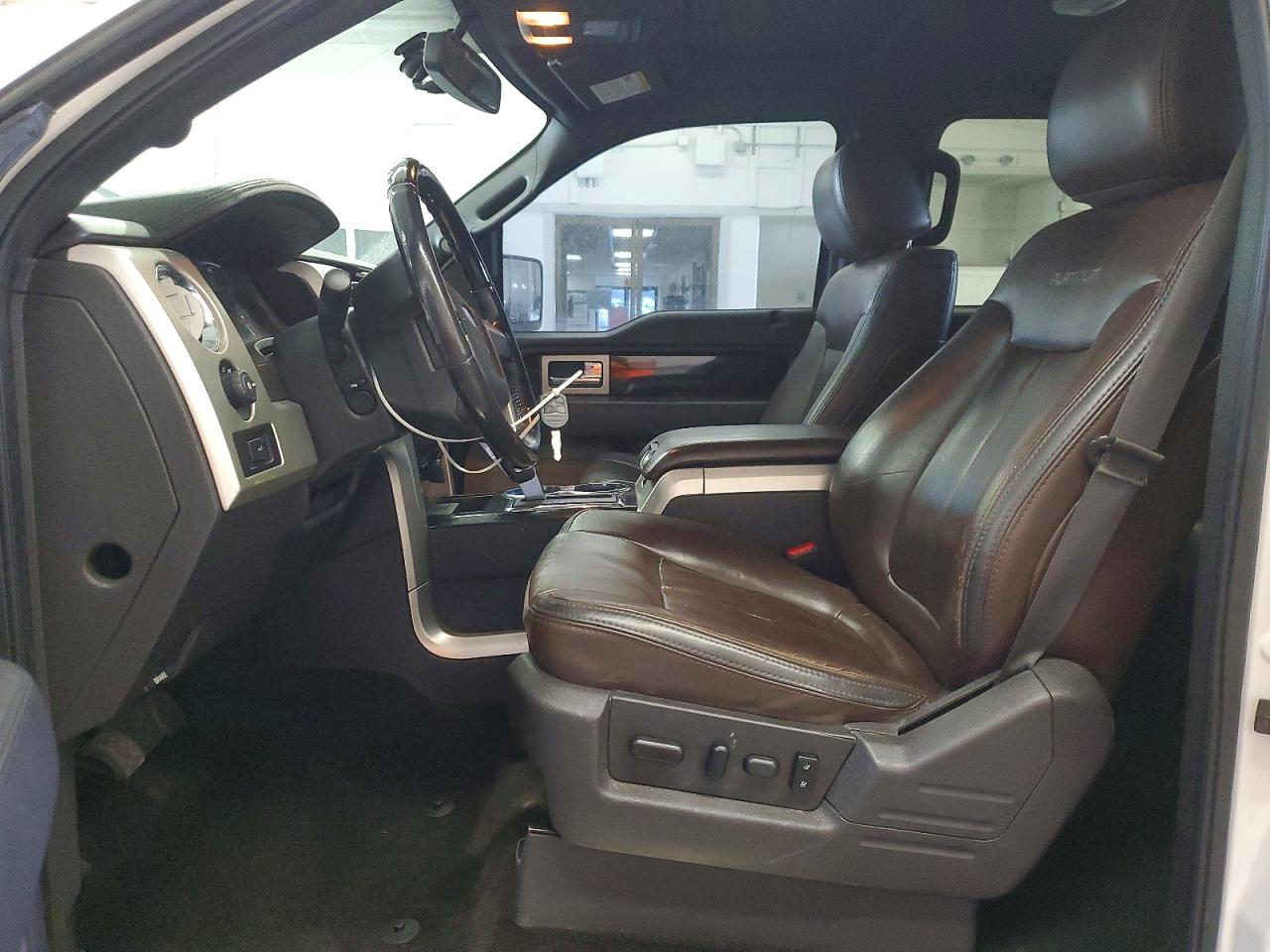 2012 Ford F150 Supercrew White vin: 1FTFW1ET1CFA75549