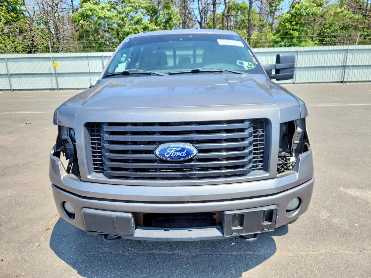 2012 Ford F150 Supercrew Gray vin: 1FTFW1ET1CFA84610