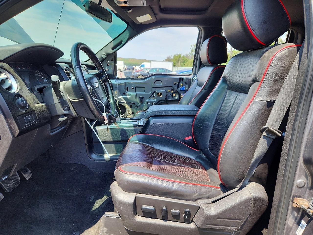 2012 Ford F150 Supercrew Gray vin: 1FTFW1ET1CFA84610