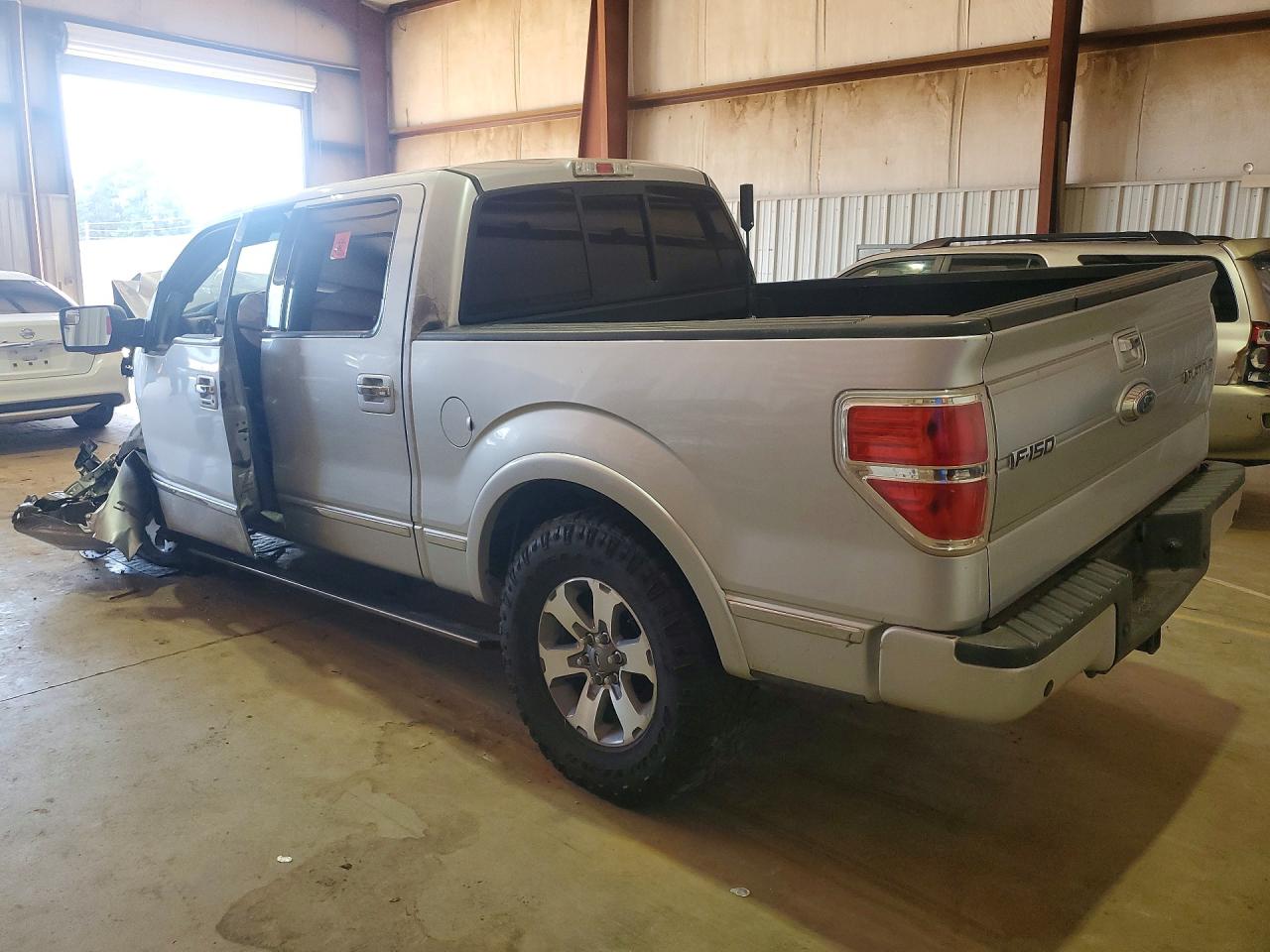 2012 Ford F150 Supercrew Gray vin: 1FTFW1ET1CFA99317