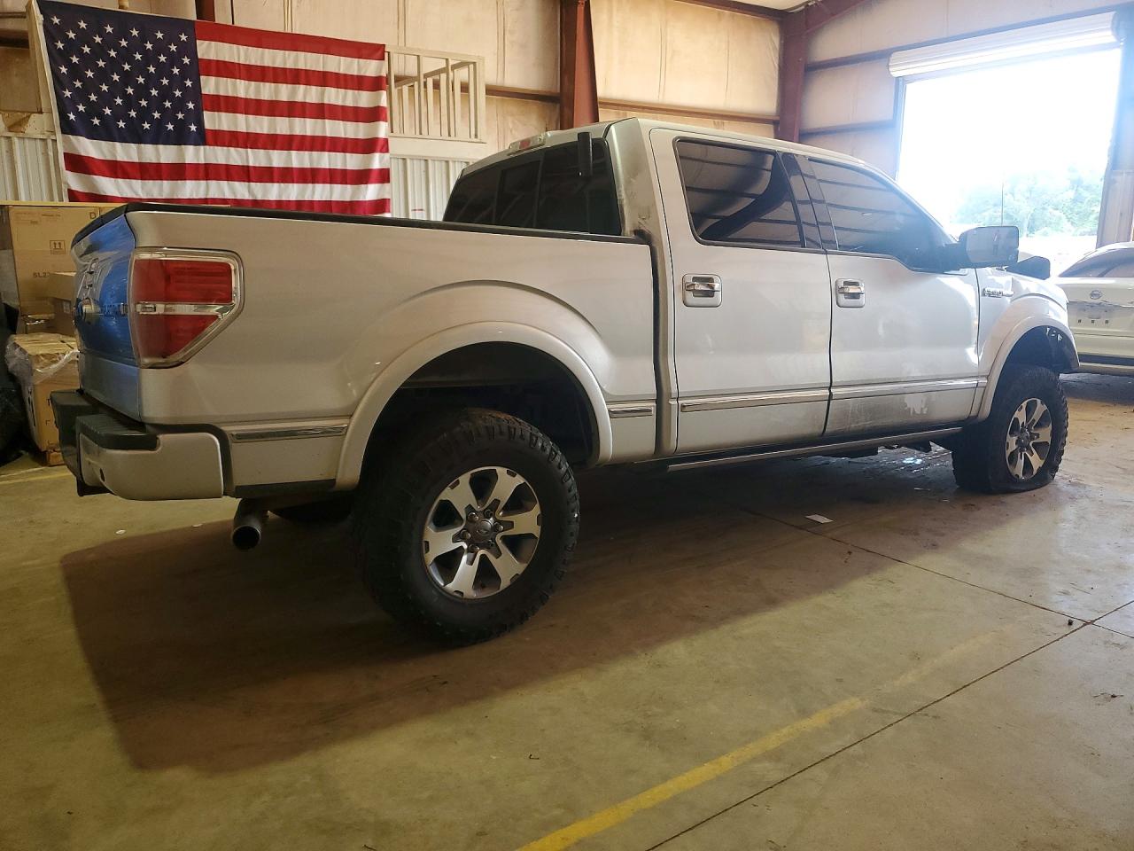 2012 Ford F150 Supercrew Gray vin: 1FTFW1ET1CFA99317