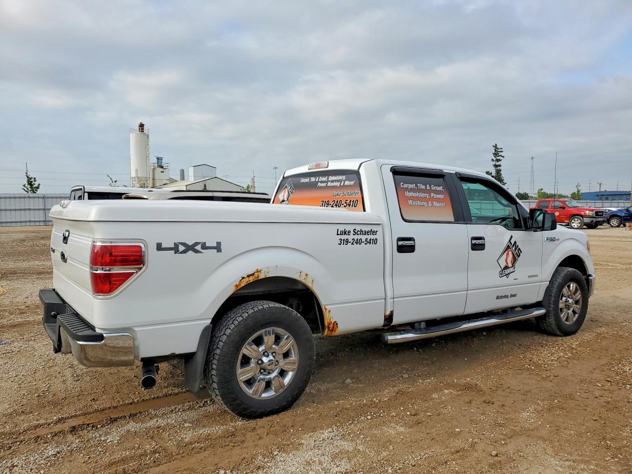 2012 Ford F150 Supercrew White vin: 1FTFW1ET1CFB40884