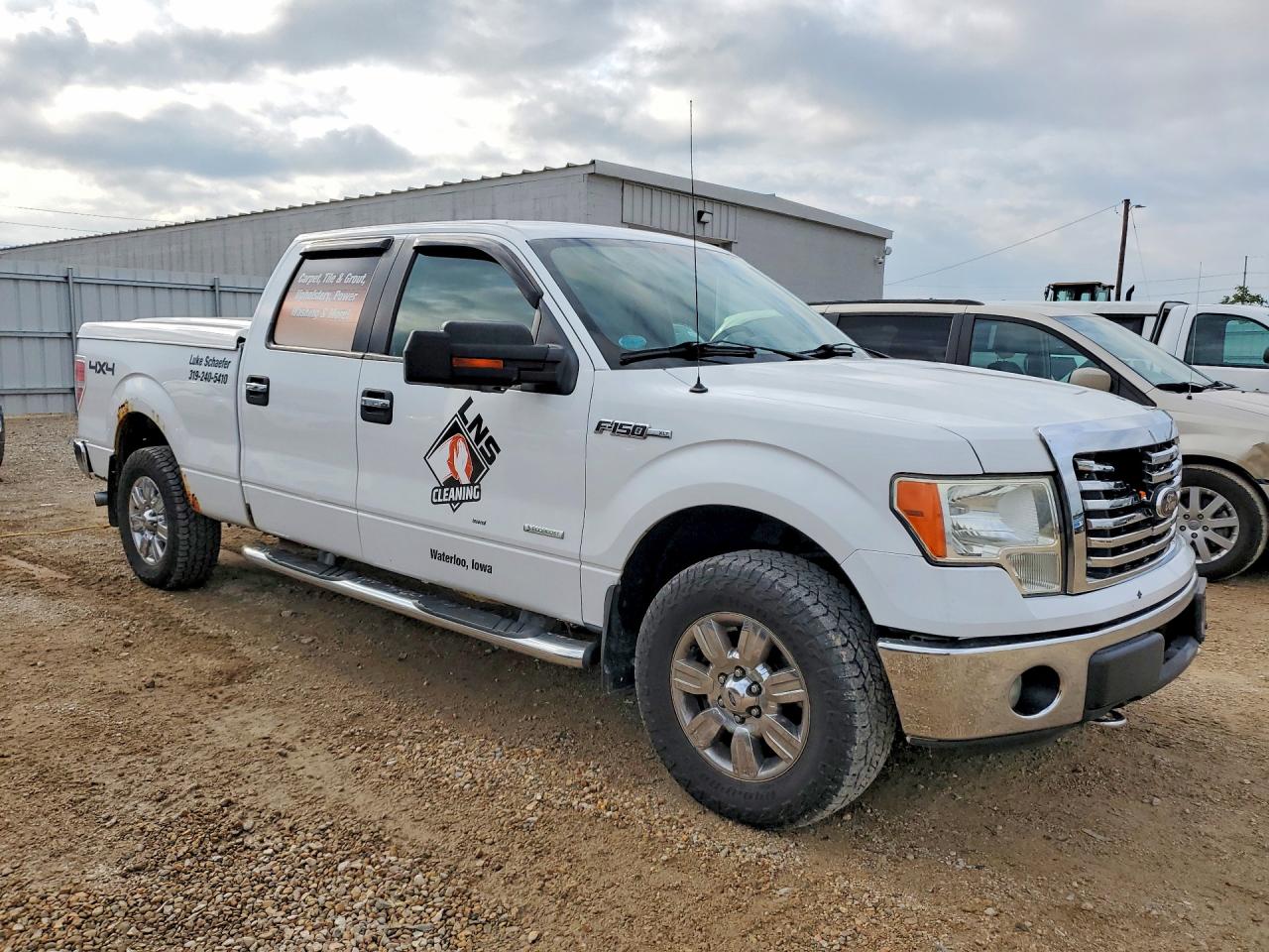 2012 Ford F150 Supercrew White vin: 1FTFW1ET1CFB40884