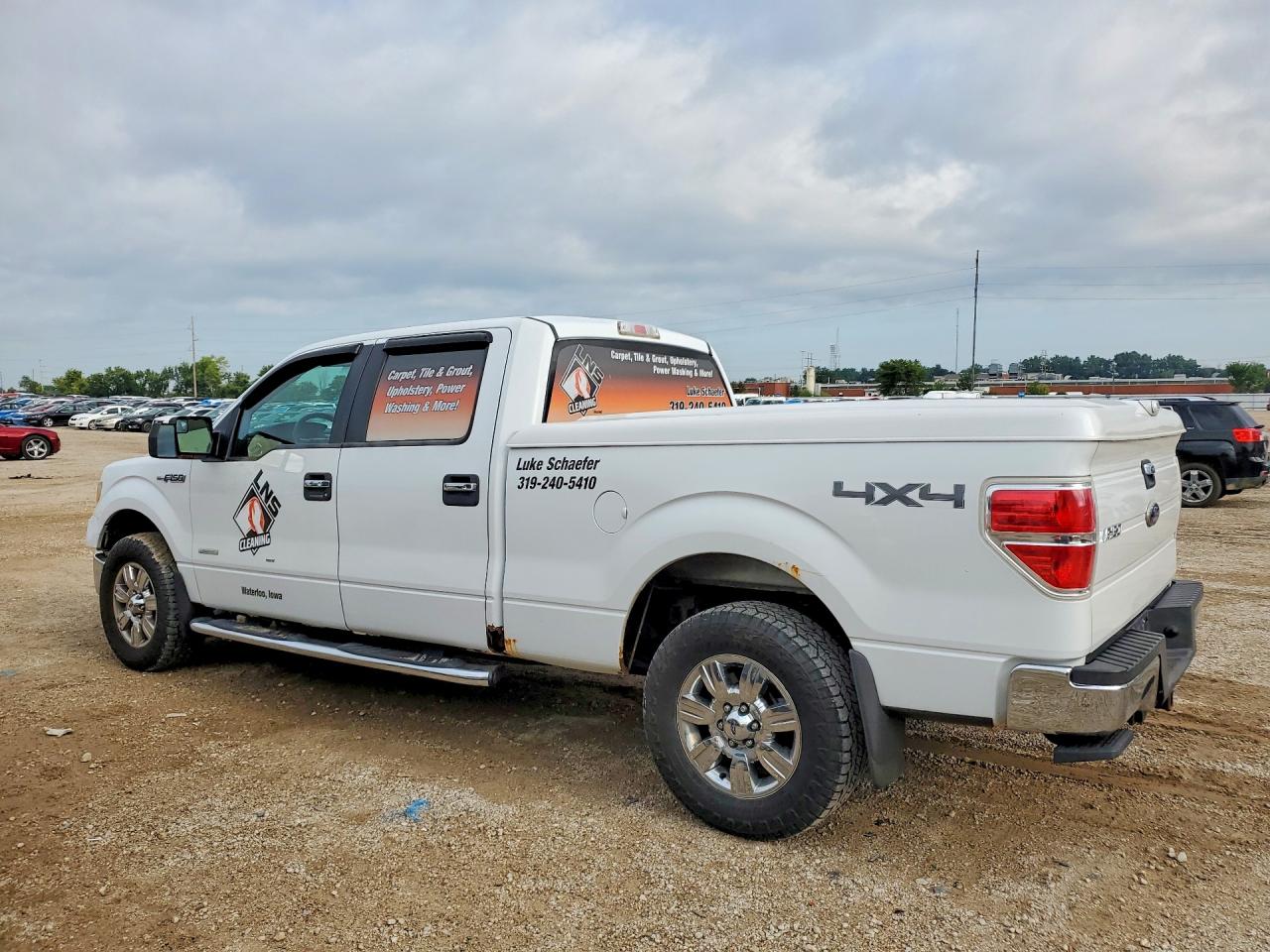 2012 Ford F150 Supercrew White vin: 1FTFW1ET1CFB40884