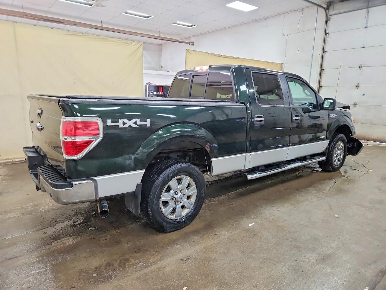 2012 Ford F150 Supercrew Green vin: 1FTFW1ET1CFB71410