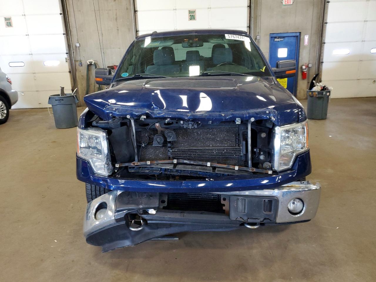 2012 Ford F150 Supercrew Blue vin: 1FTFW1ET1CFB72640