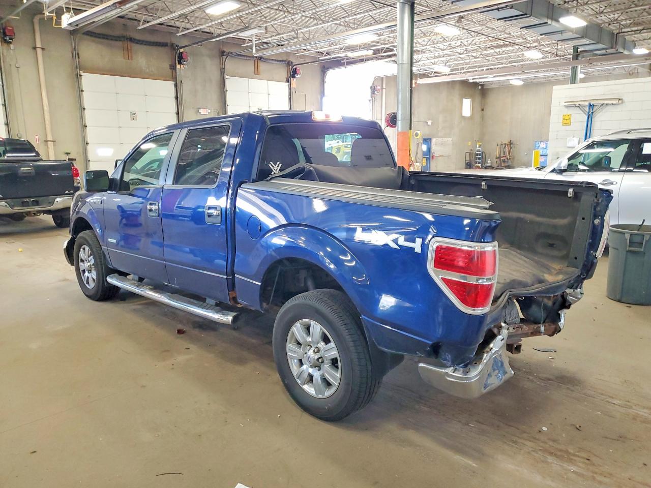 2012 Ford F150 Supercrew Blue vin: 1FTFW1ET1CFB72640
